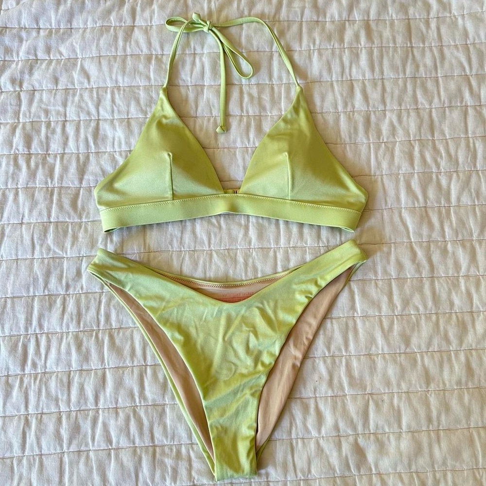 Green Victoria secret Bikini Set